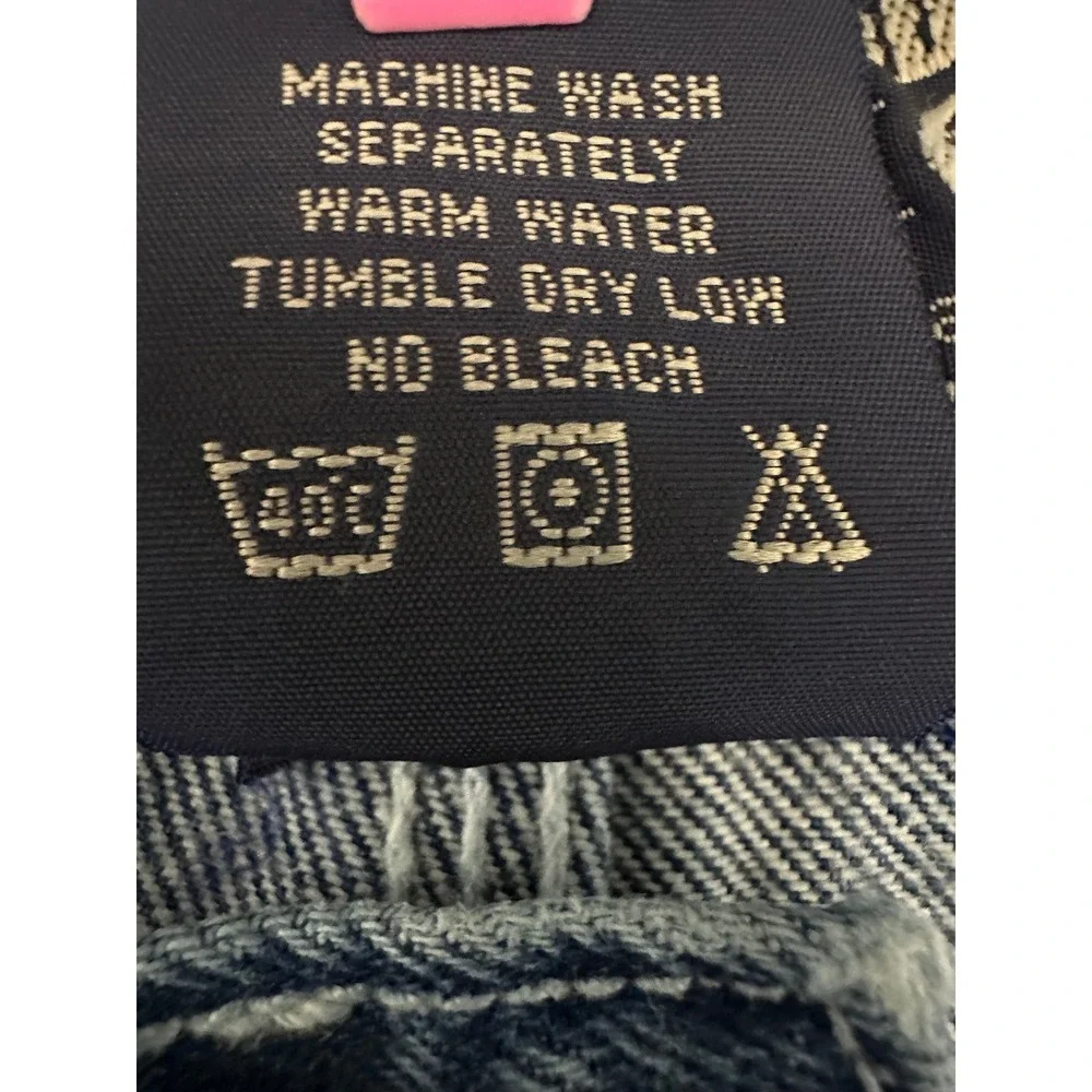 Pure Playaz Vintage Y2K Baggy Carpenter Jeans Mens 36x33 Med Wash Denim READ